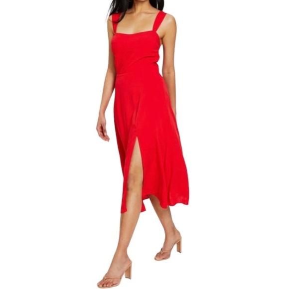 Lucy Paris Aniyah Dress in Red - Picture 1 of 7